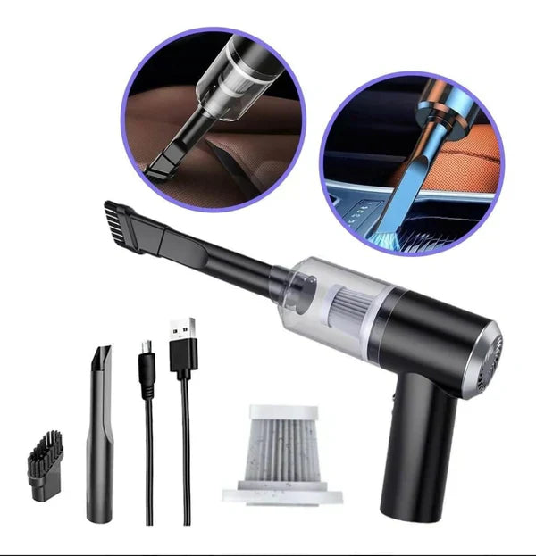 Aspirador de Pó Portátil 2 em 1 [ULTRA POTENTE] + Brinde