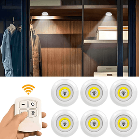 Lâmpadas Led Sem Fio com Controle Remoto - LuxLed
