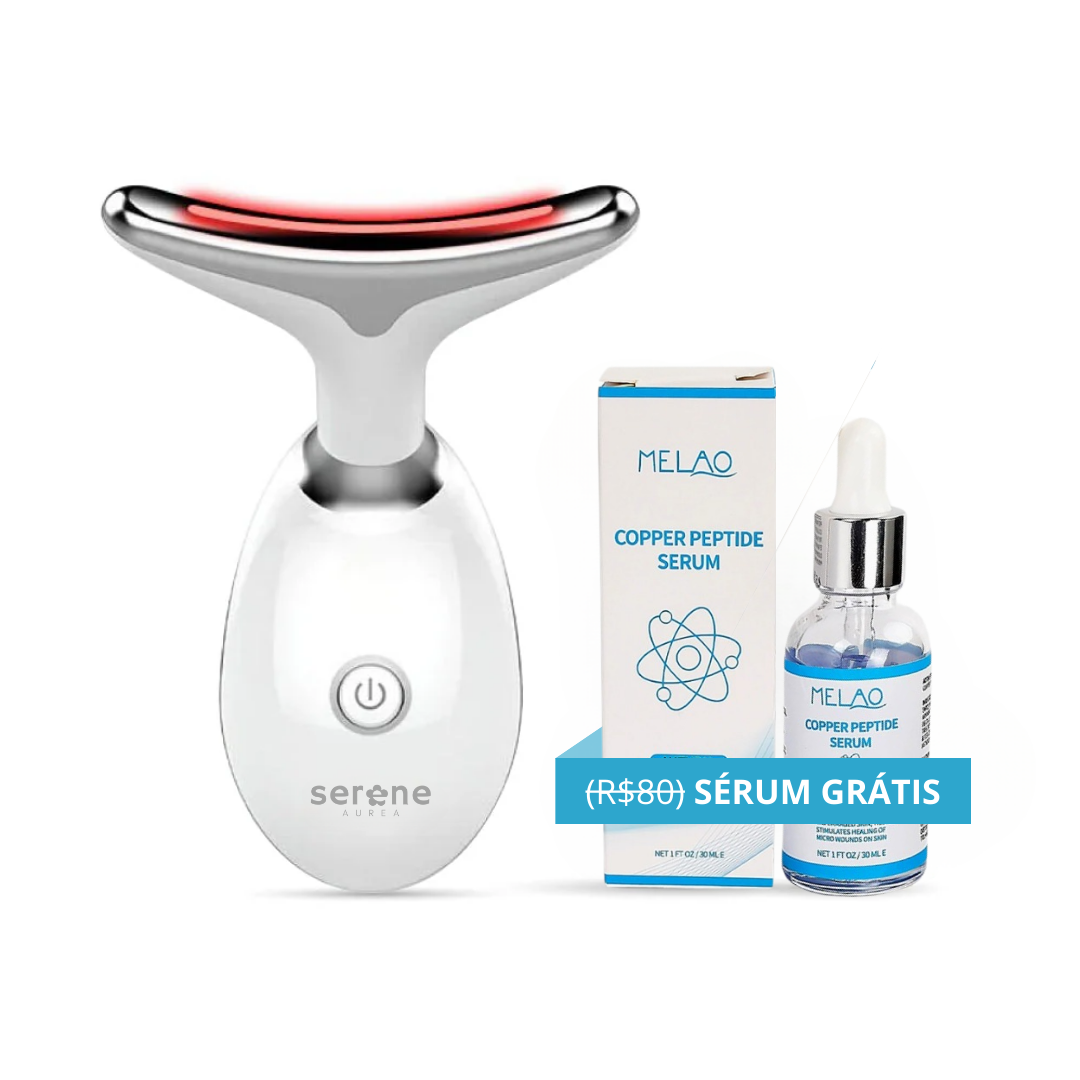 Aurea Glow™ | Rejuvenescedor Facial LED + Sérum GRÁTIS