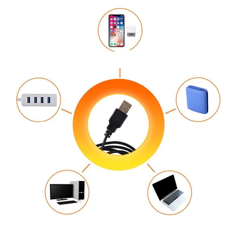 Luminária Por do Sol - Sunset Glow (Portátil)