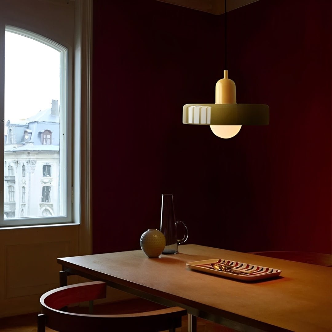 Lustre Pendente Retrô Moderno Nordic Colorido